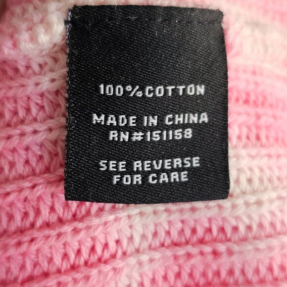 525 America Tie Die Wrap Front Tie Knit Cotton Cardigan Sz XS - Picture 11 of 13